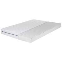 Kaltschaummatratze Air Wave 140x200 cm H2+h3, H: 23 cm - Weiß, Basics, Textil (140/200cm) - MID.YOU