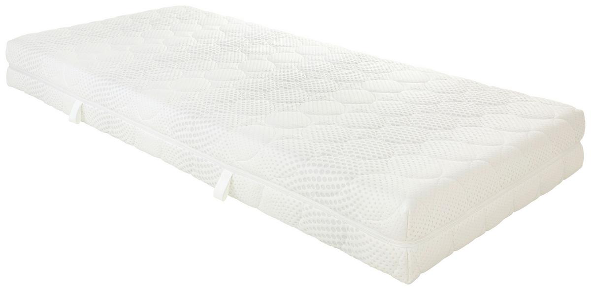 Komfortschaummatratze Wellnova 90x200cm Fest - Weiß, Textil (90/200cm) - Primatex