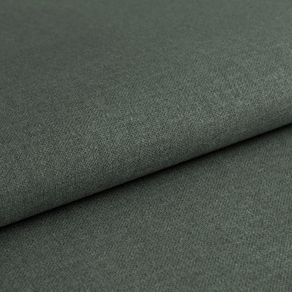 Hocker Gemini Dunkelgrün, B: 108cm - Chromfarben/Grün, KONVENTIONELL, Textil (108/46/108cm)