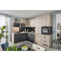 Eckküche Pn100/210 - Design, Holzwerkstoff (205/298cm) - Pino