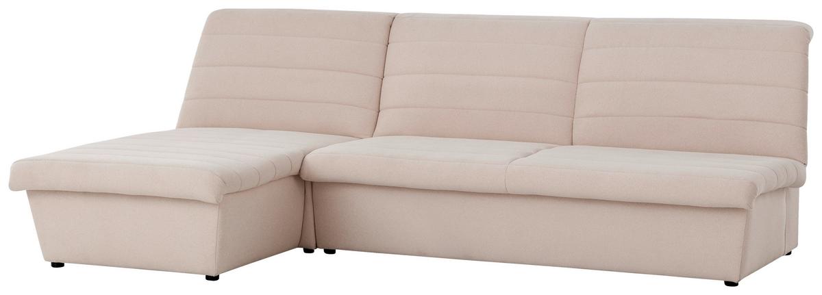 Ecksofa Looks Viii Creme - Creme/Schwarz, Design, Textil (168/274cm) - LOOKS by W.Joop
