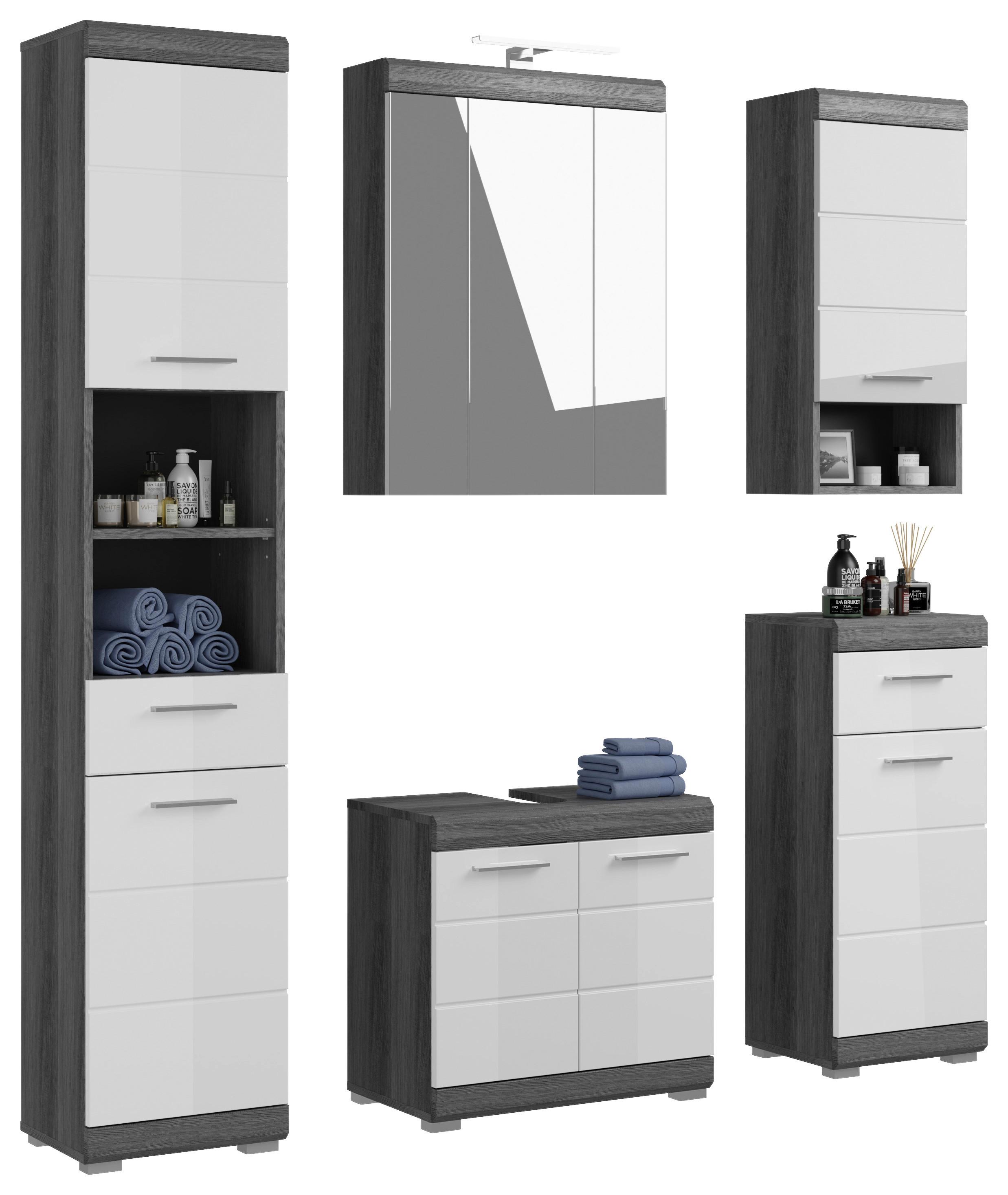Badezimmer Scout - MODERN, Holzwerkstoff (134cm) - MID.YOU