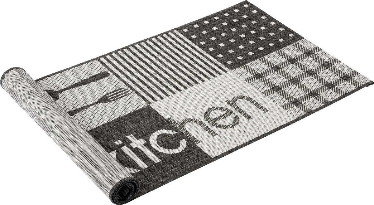 Futó Kitchen - ezüst/antracit, Basics, textil (80/200cm) - James Wood