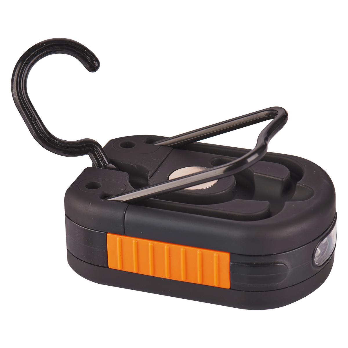 Led Munkalámpa Led Munkalámpa - fekete, Basics, műanyag (9.2/6.1/3.4cm)