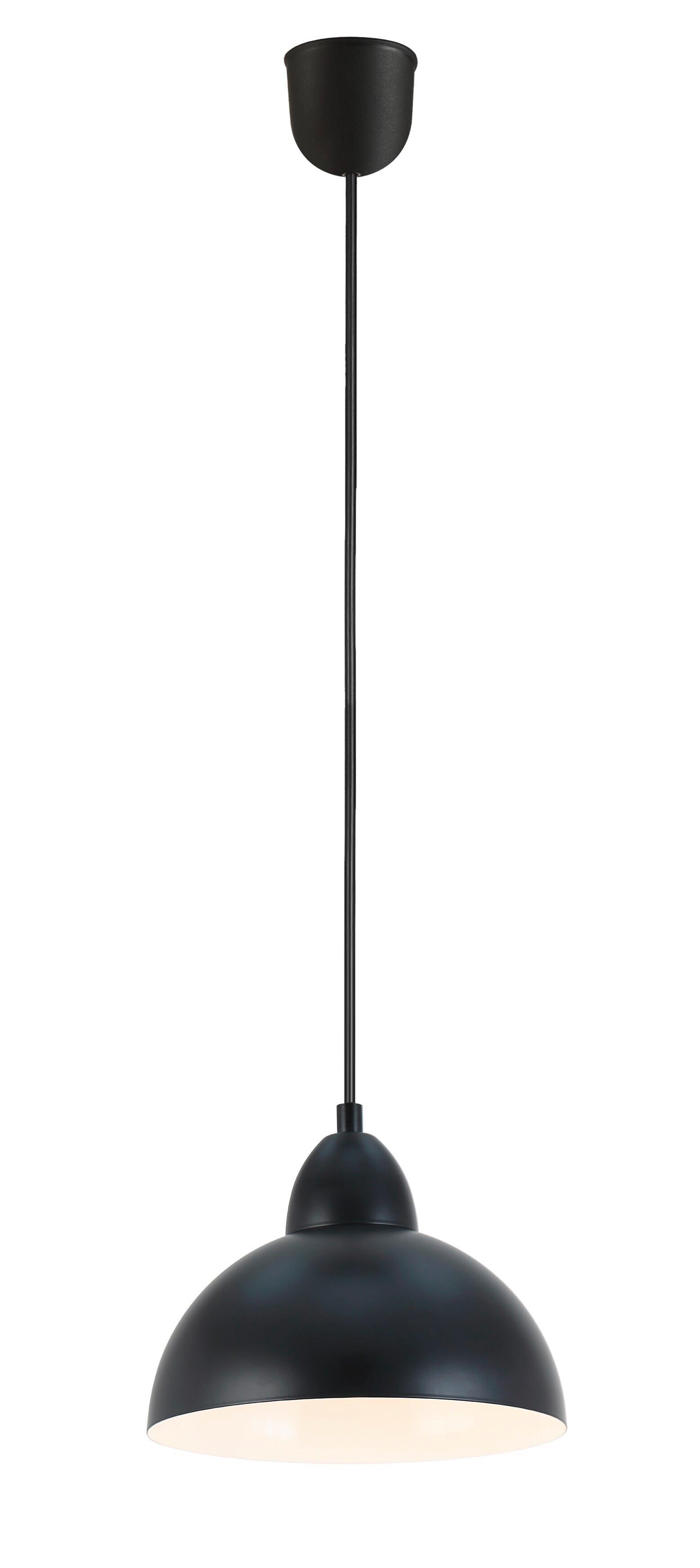 ZÁVESNÉ SVIETIDLO MICHAEL - čierna/biela, Modern, kov/plast (20/100cm) - Mömax