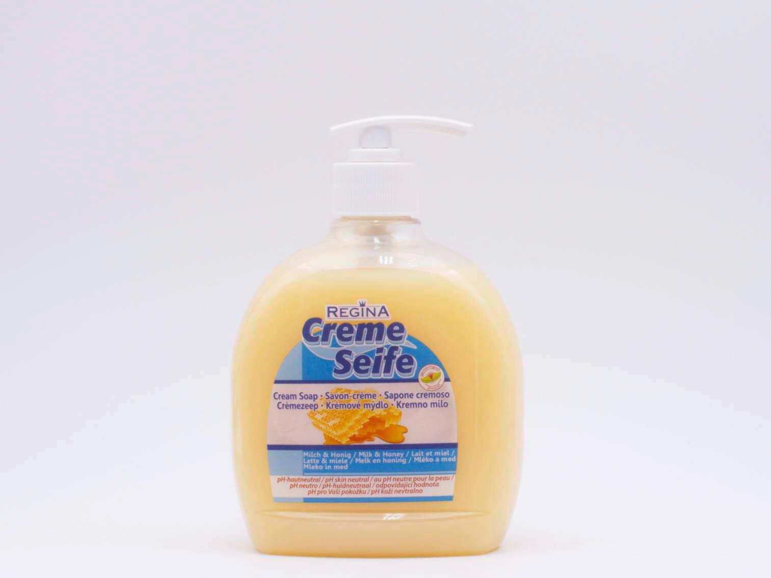 Seife Cremeseife Milch und Honig - Basics (10/15/6cm)