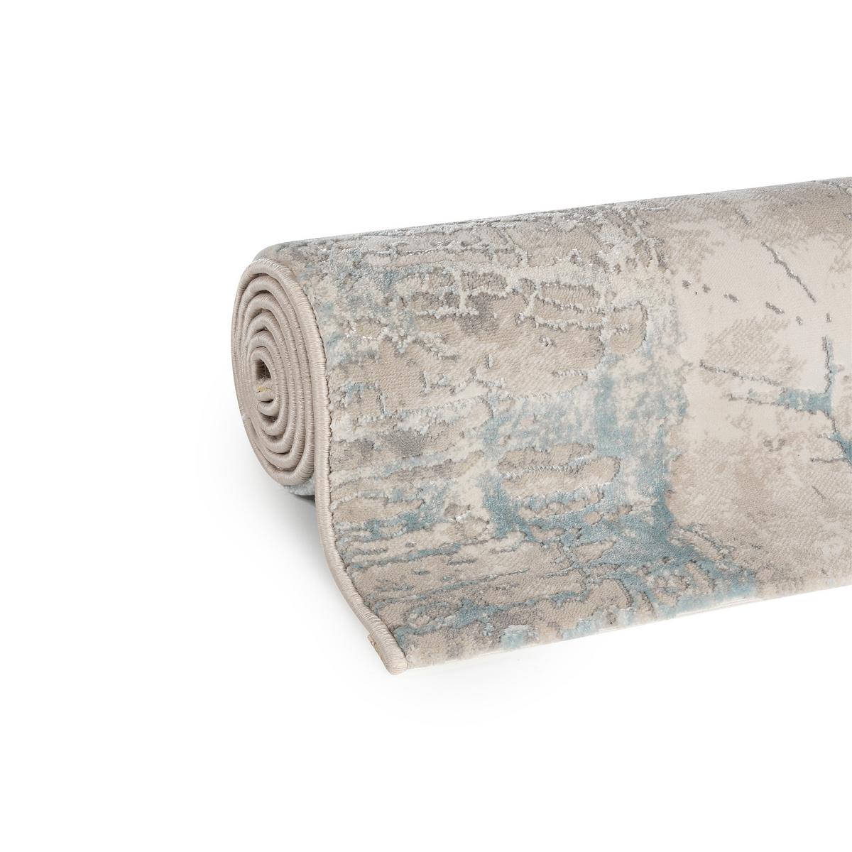 Webteppich Grau Amanda 80x300 cm - Grau, Basics, Textil (80/300cm)