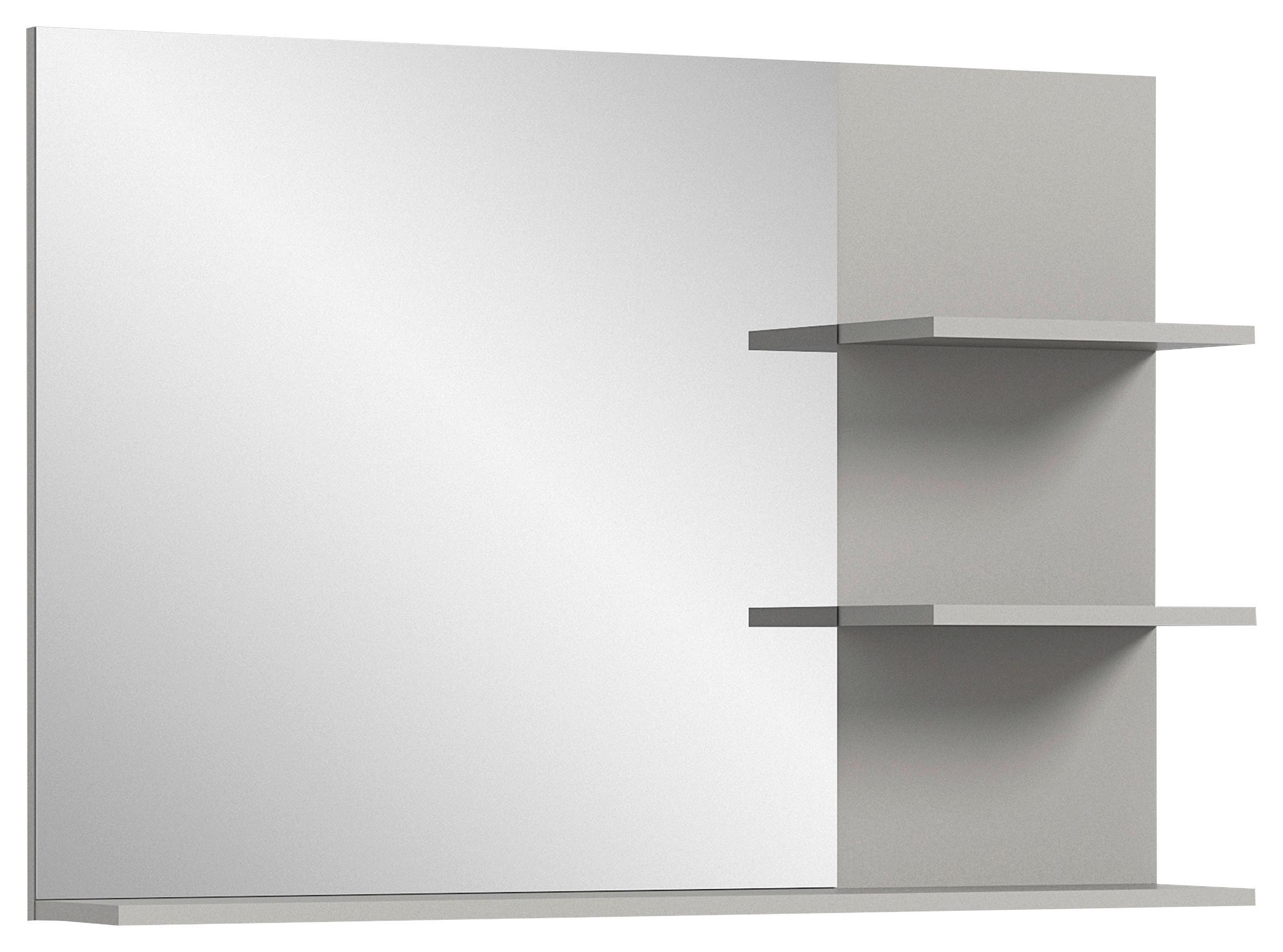 Wandspiegel Jaru Grau B: 100 Cm - Grau, MODERN, Holzwerkstoff (100/69/16cm) - MID.YOU