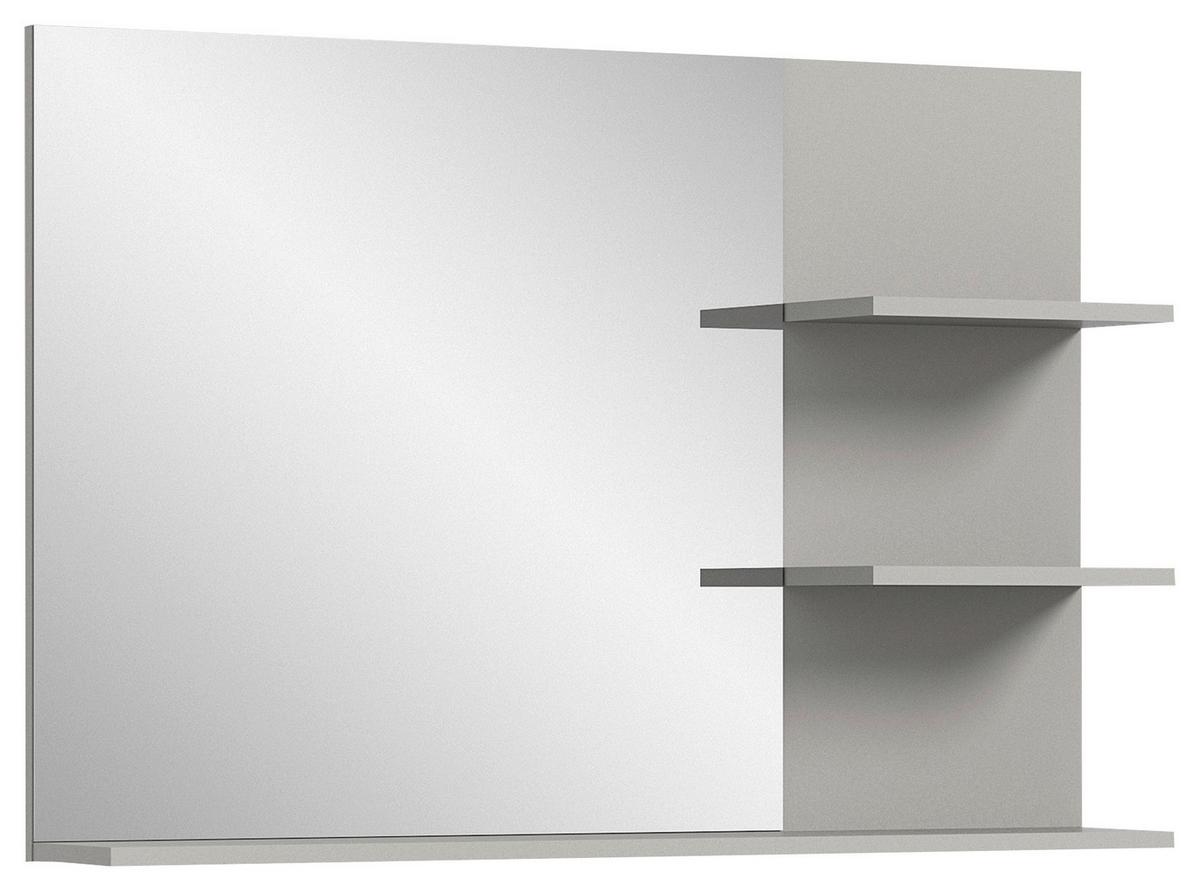 Wandspiegel Jaru Grau B: 100 Cm - Grau, MODERN, Holzwerkstoff (100/69/16cm) - MID.YOU