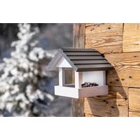 Vogelfutterhaus Feldberg Kiefer - Weiß, Basics, Holz (23,5/20,5/21cm) - Windhager