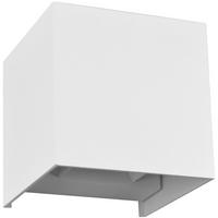 Außenwandleuchte 2528000260196 Qube - Weiß, Design, Metall (11,2/11,2/11,2cm)