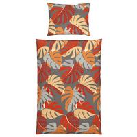 Ágyneműhuzat-garnitúra Paula - piros/szürke, Modern, textil (140/200cm) - Luca Bessoni