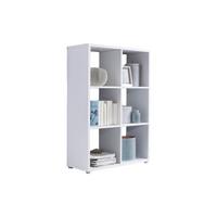 Standregal Nizza Typ 11 - Silberfarben/Weiß, MODERN, Holzwerkstoff (72/108,5/33cm) - MID.YOU