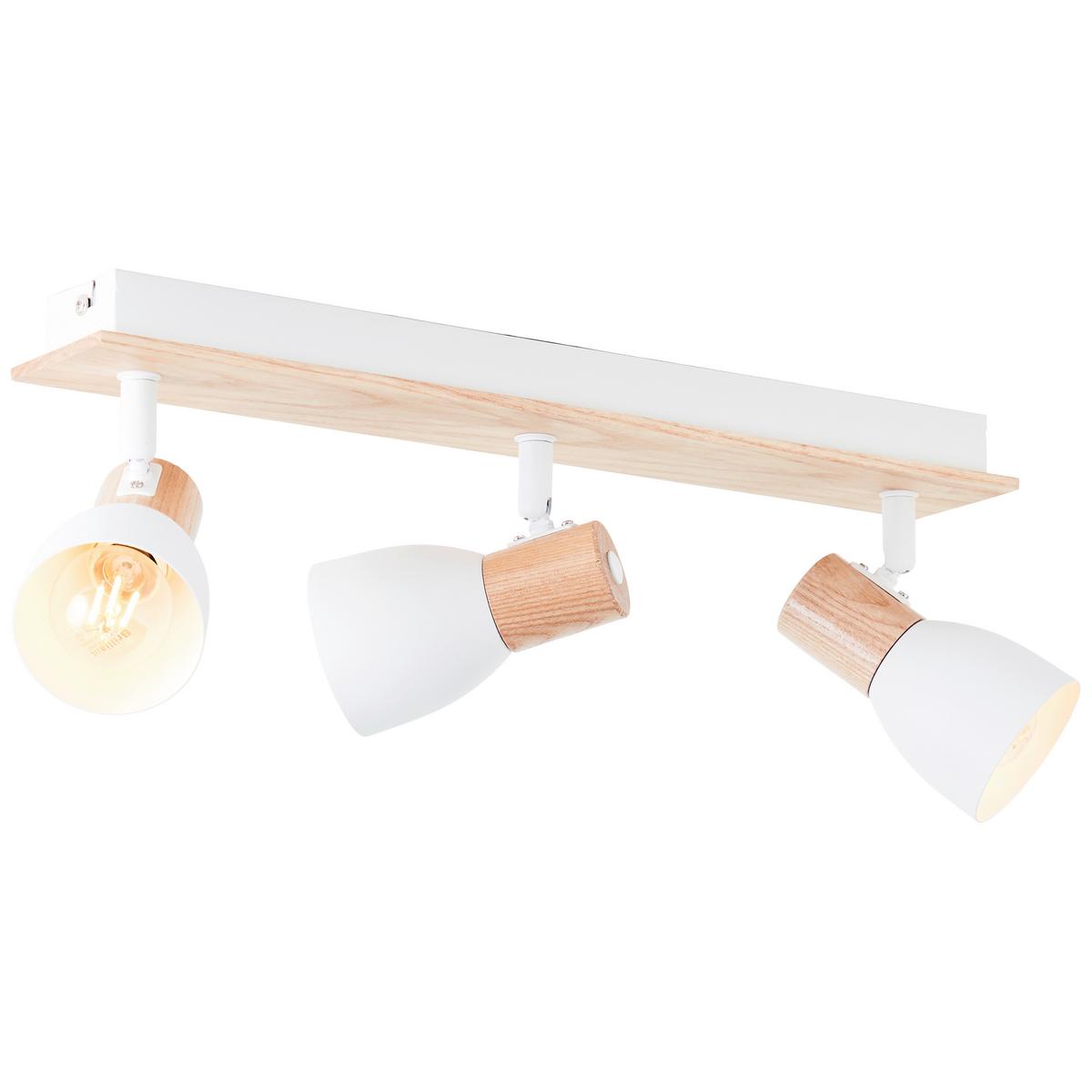Strahler 99712/75 Daintree - Naturfarben/Weiß, Basics, Holz/Metall (42/7cm) - Brilliant