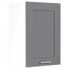 Küchenoberschrank Colura - Anthrazit/Weiß, Trend, Holzwerkstoff/Kunststoff (40/60/31cm) - MID.YOU
