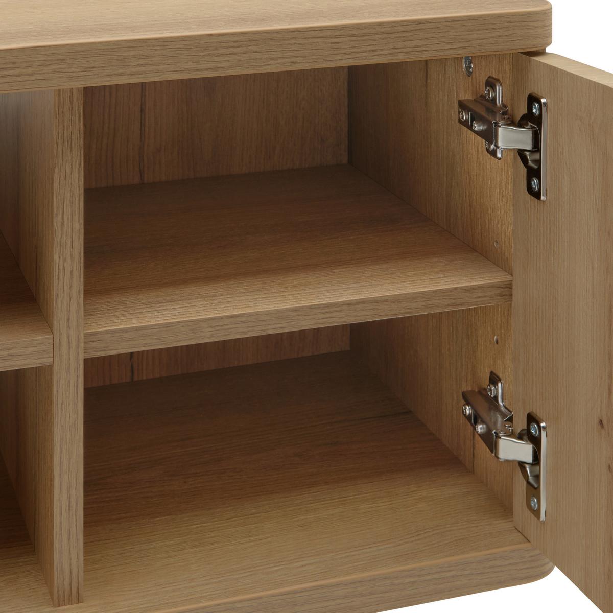 KONFERENČNÍ STOLEK ALAMEDA -EXKLUSIV- - barvy dubu, Natur, kompozitní dřevo (115/42/65cm) - Mömax