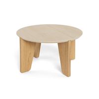 Couchtisch Dockland Beige/Wildeiche L: 80cm - Wildeiche/Beige, Design, Holzwerkstoff (80/80/45cm) - MID.YOU