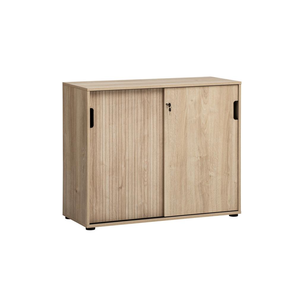 Aktenschrank Emmik Eiche Dekor B: 100,1cm