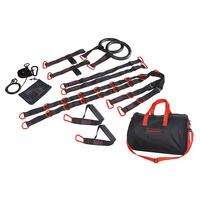 Fitness-set Tunturi Pro Suspension Trainer - Rot/Schwarz, KONVENTIONELL, Kunststoff/Metall (34,5/26/26,5cm)