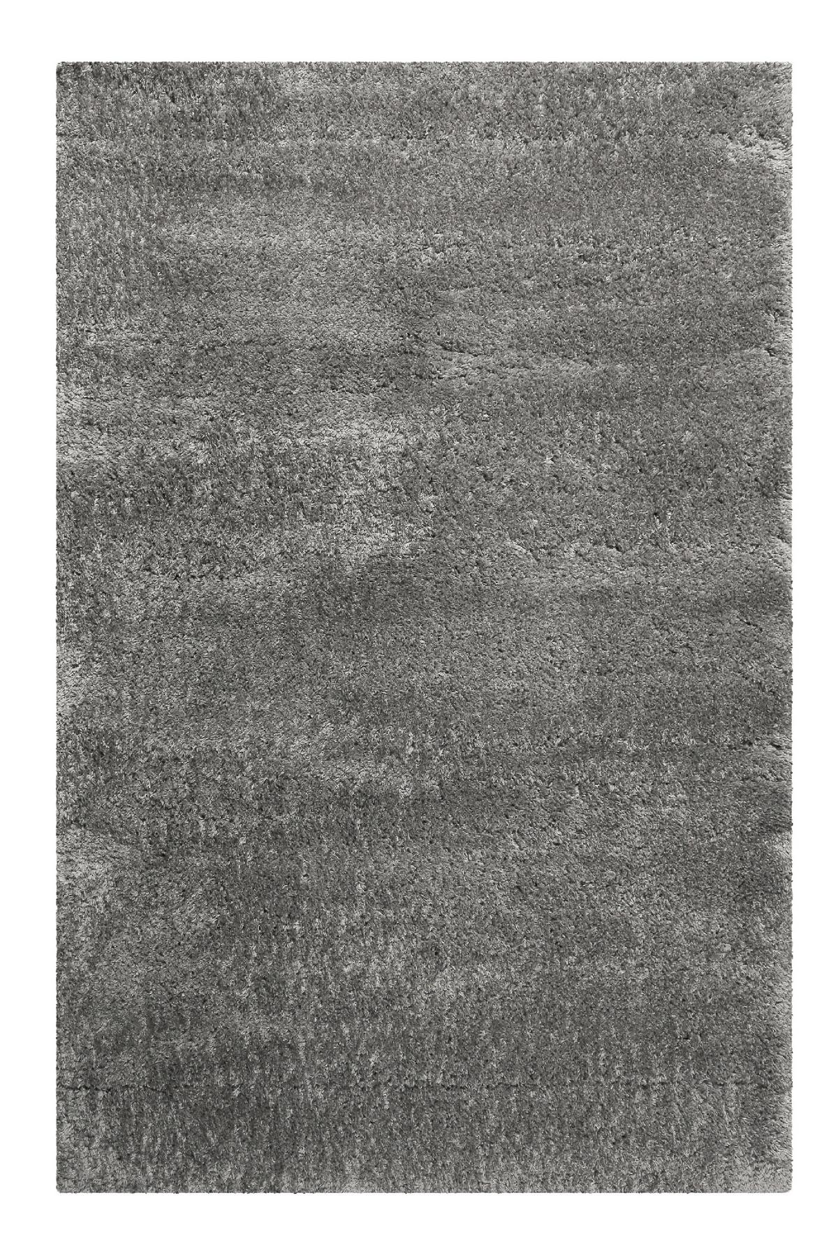 Hochflorteppich Smilla - Dunkelgrau, Design, Textil (133/200cm) - WECON HOME BASIC