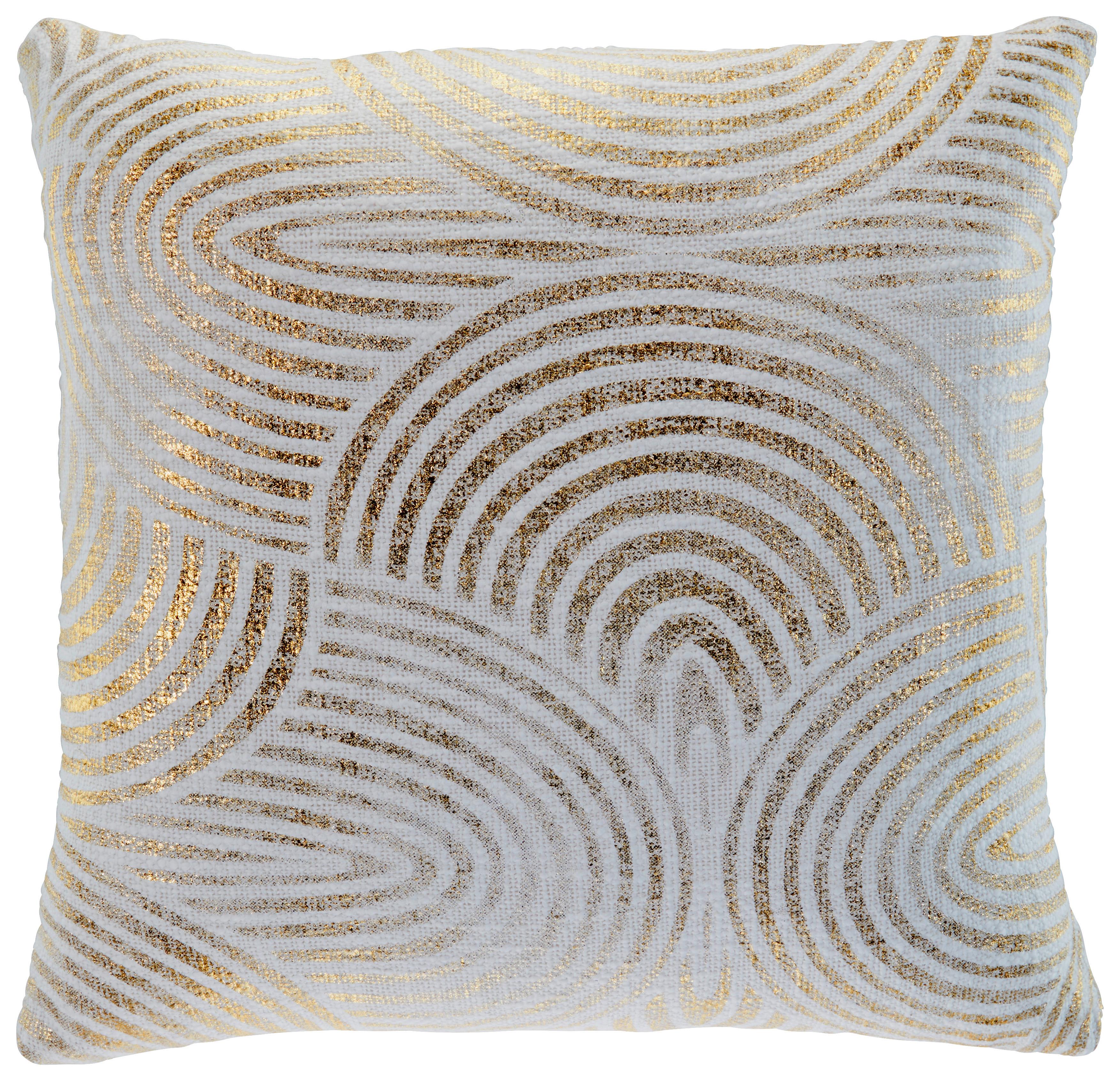 Zierkissen Orlanda - Silberfarben, ROMANTIK / LANDHAUS, Textil (45/45cm) - James Wood