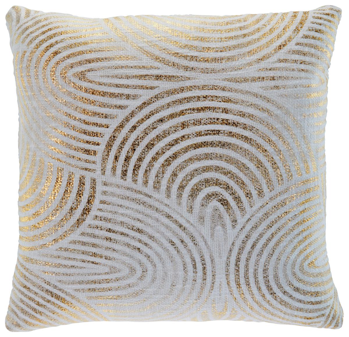 Díszpárna Orlanda - ezüst, Romantik / Landhaus, textil (45/45cm) - James Wood