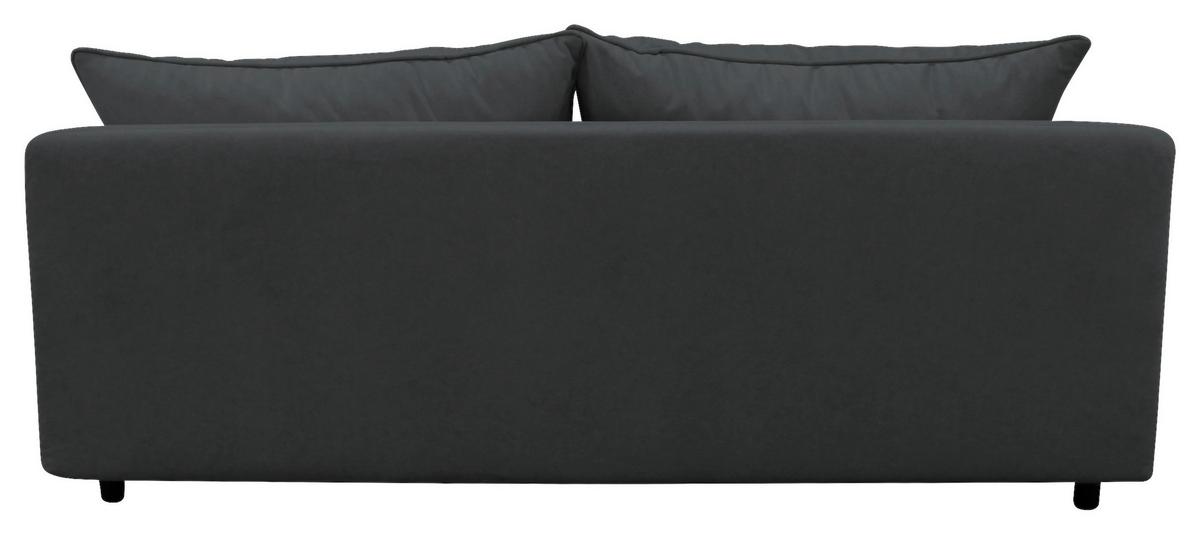 Schlafsofa Zoom Graphitfarben B: 200 cm - Goldfarben/Graphitfarben, Design, Textil (200/90/97cm) - MID.YOU