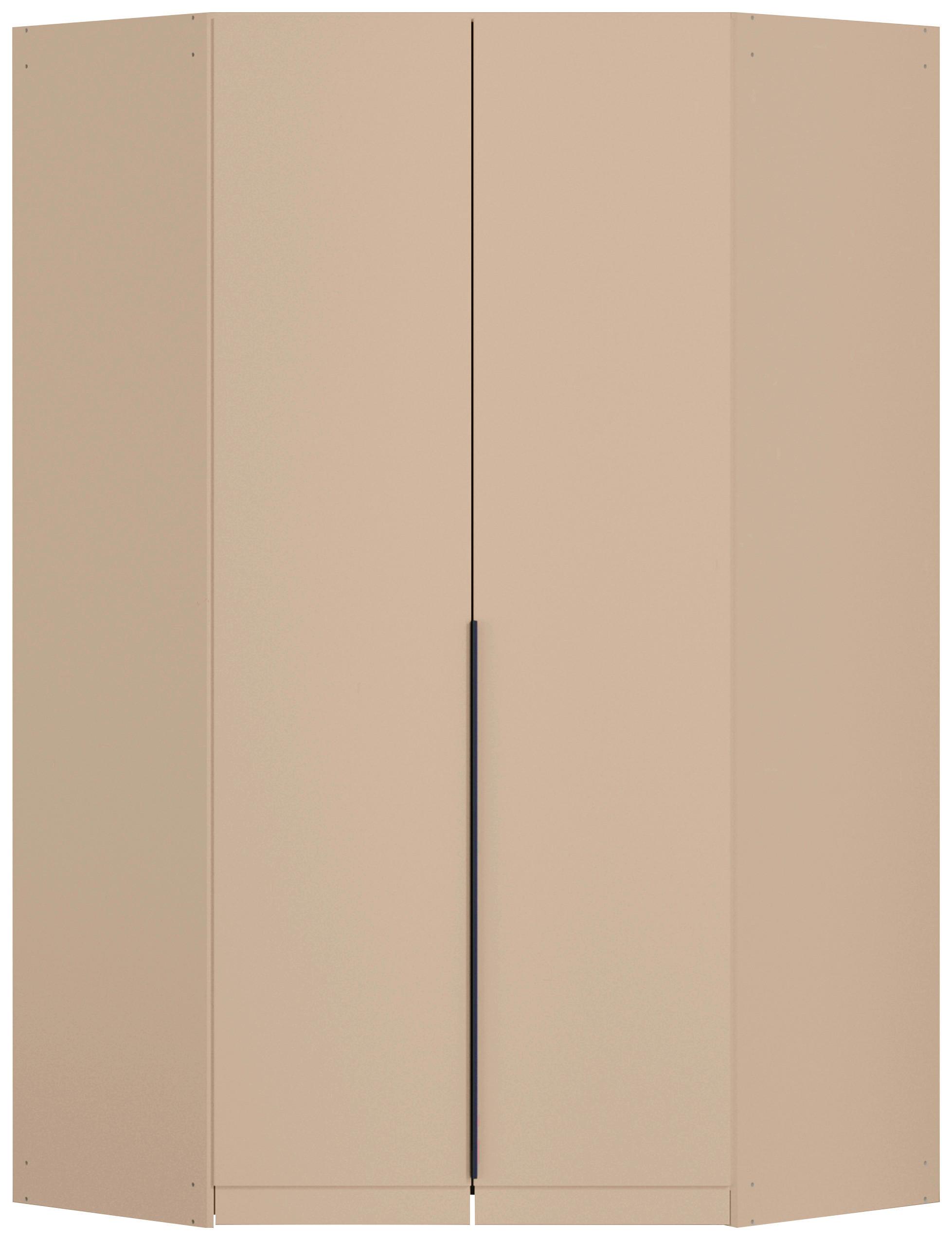 Eckschrank B: 117 cm Alabama Champagnerfarben - Champagner, MODERN, Holzwerkstoff (117/229/117cm) - Rauch Möbel