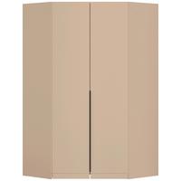Eckschrank B: 117 cm Alabama Champagnerfarben - Champagner, MODERN, Holzwerkstoff (117/229/117cm) - Rauch Möbel