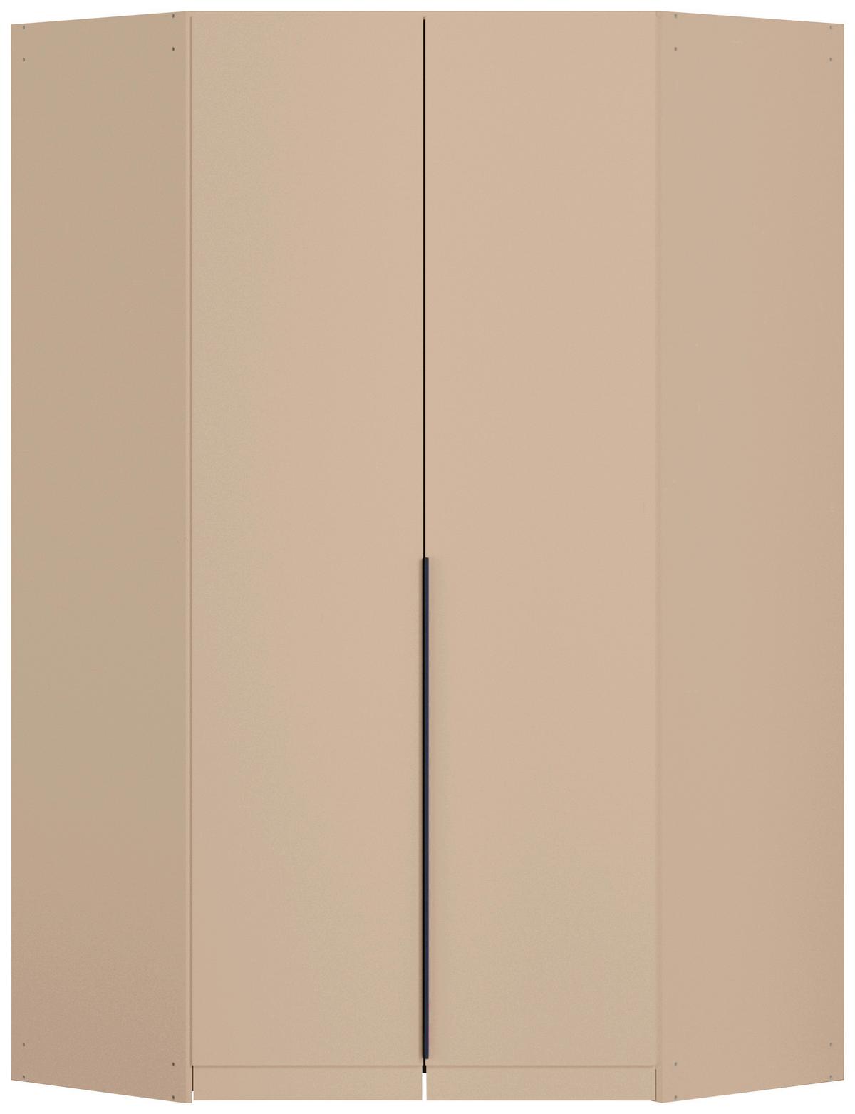 Eckschrank B: 117 cm Alabama Champagnerfarben - Champagner, MODERN, Holzwerkstoff (117/229/117cm) - Rauch Möbel