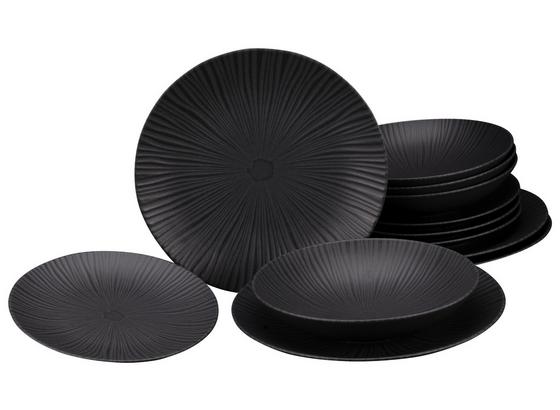 Tafelservice Vesuvio Black 23211 - Schwarz, Basics, Stein (31,5/31,5/38cm) Tafelservice Vesuvio Black 23211 - Schwarz, Basics, Stein (31,5/31,5/38cm)