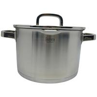 Hrnec 2,9L - čiré/barvy nerez oceli, Konvenční, kov/sklo (20/9,5cm) - Gourmesto