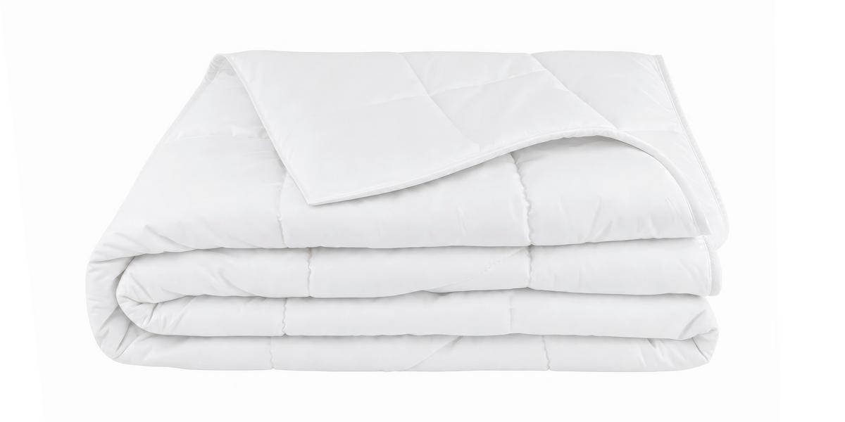 PÉŘOVÁ PŘIKRÝVKA MODERN HŘEJIVÁ - bílá, textil (135-140/200cm) - Nadana