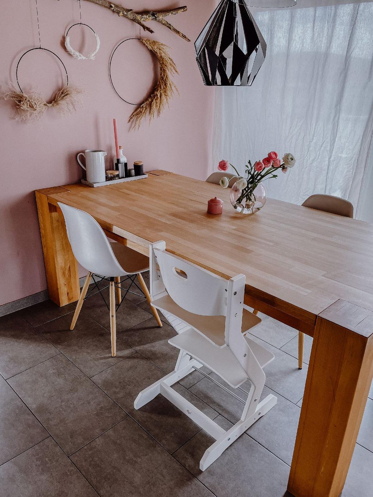 Kinderstuhl Weiß, L/B/H: 50x43x81cm - Weiß, Basics, Holz (50/43/81cm) - tiSsi