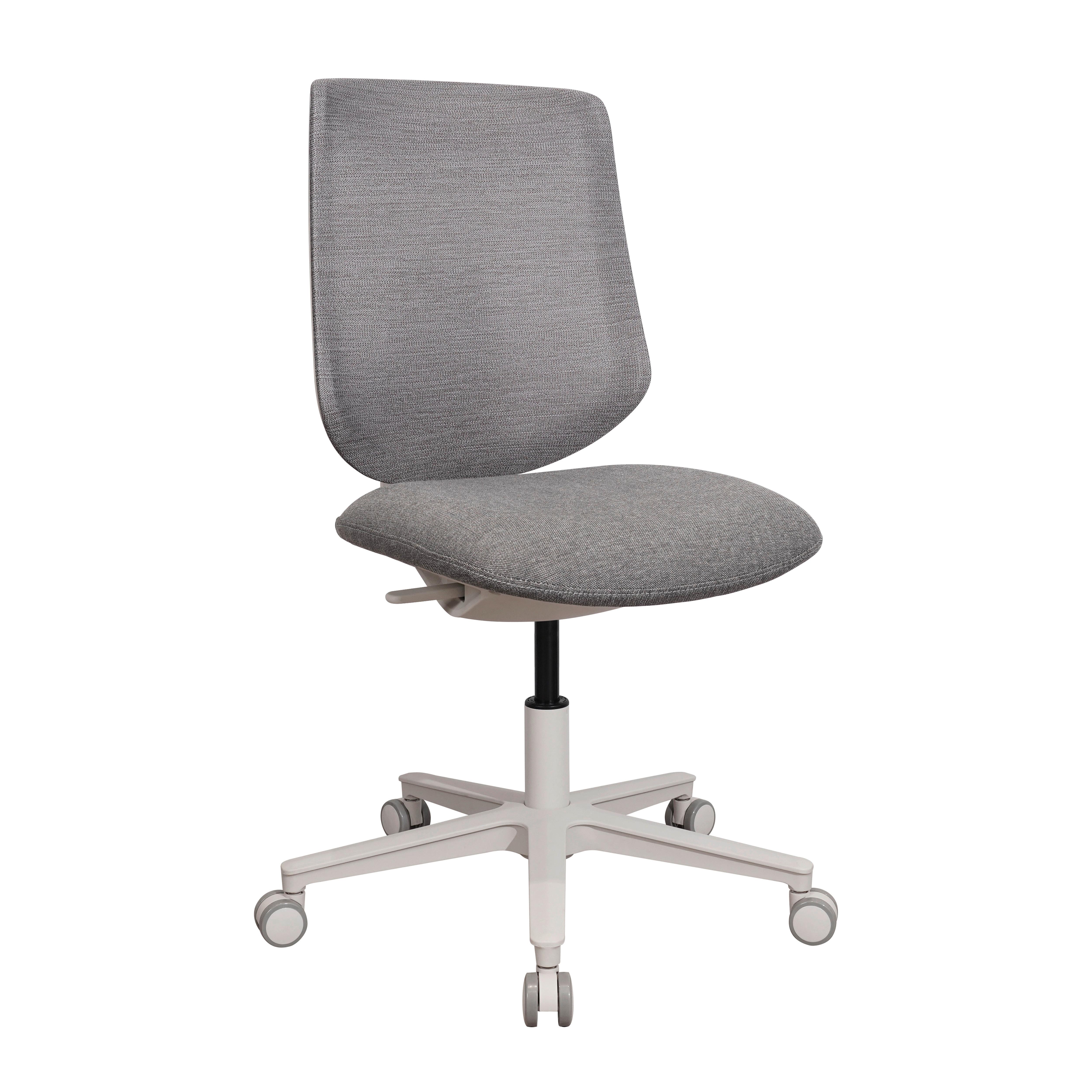 DREHSTUHL Sitflex Lady Grau B: 44cm - Grau, MODERN, Kunststoff/Textil (44/99/56cm) - MID.YOU