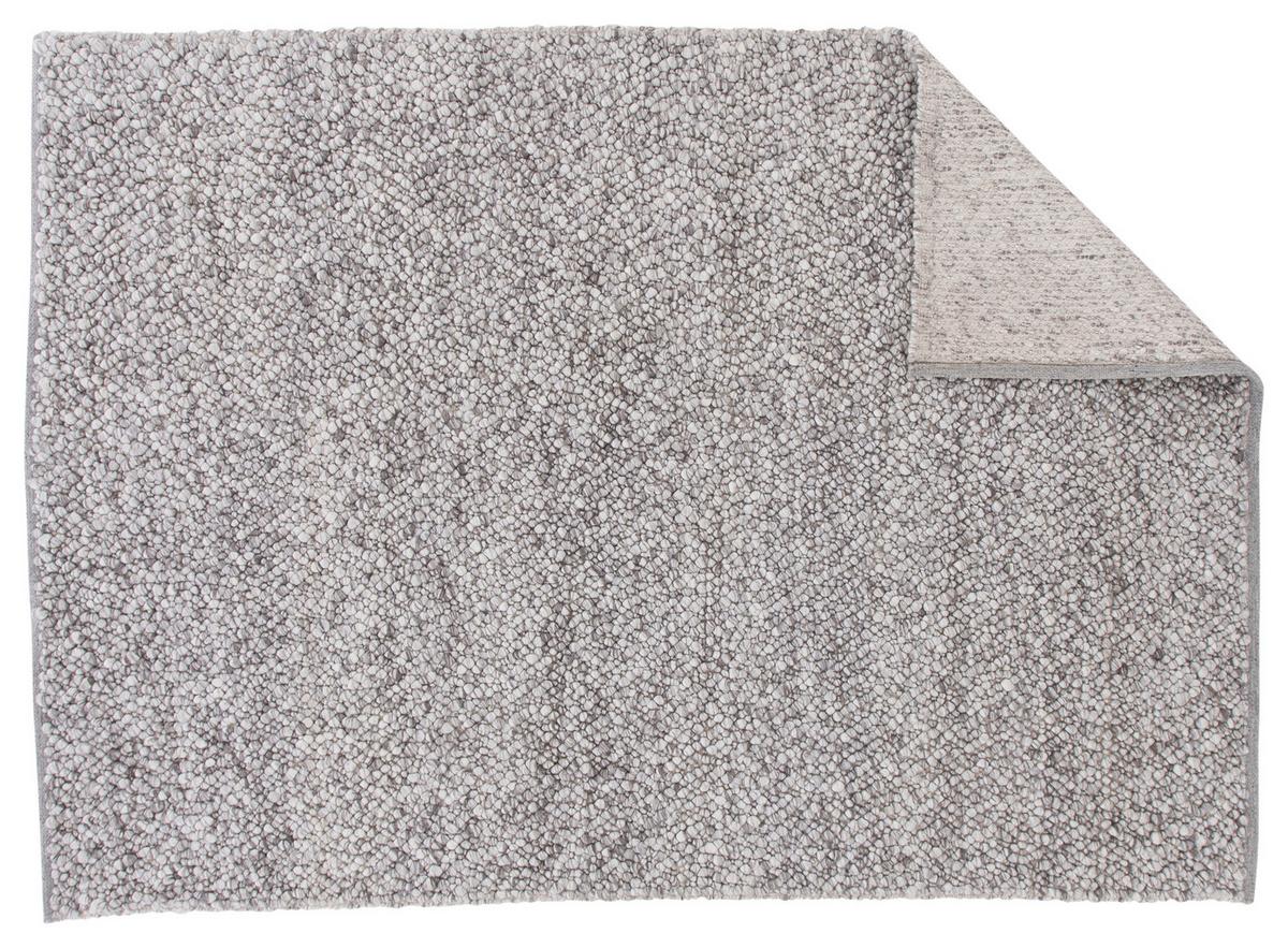 Hochflorteppich Jajru - Hellgrau, LIFESTYLE, Textil (200/300cm) - P & B