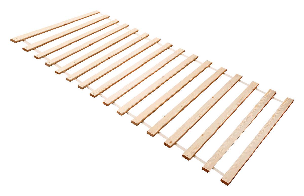 Rollrost 120x200 cm Erle Massiv - Erlefarben, Basics, Holz (120/200cm) - MID.YOU