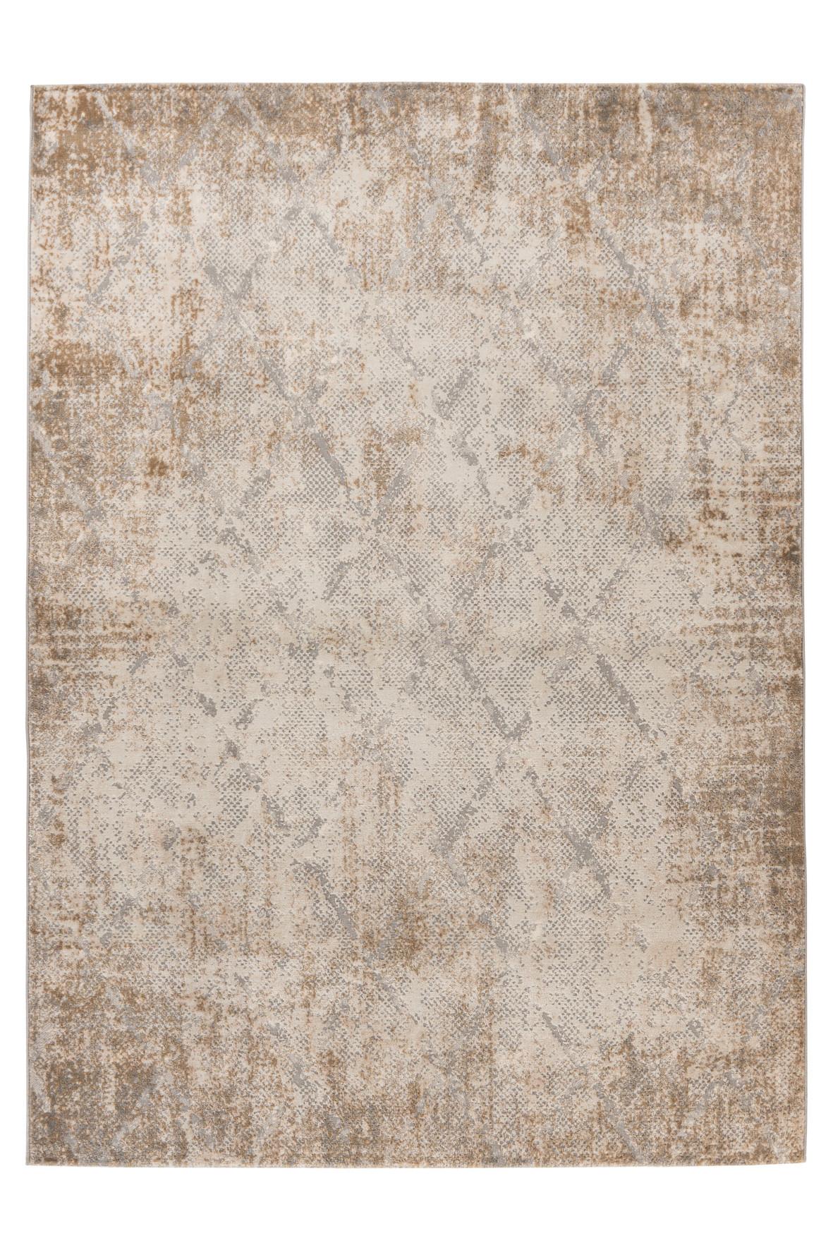 Vintage-Teppich My Salsa 694 - Taupe, Design, Textil (120/170cm) - Obsession