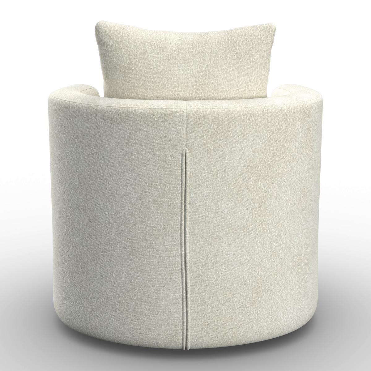 Relaxační křeslo MARIETA, bílá žinylka, max.140 kg - bílá/černá, Moderní, kov/dřevo (76/84/78cm) - Bessagi Home