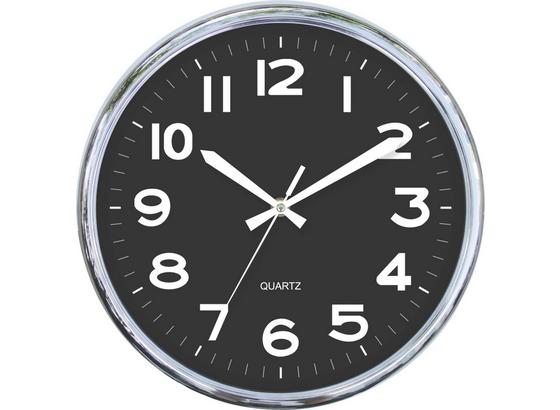 Wanduhr Chroma - Chromfarben, KONVENTIONELL, Kunststoff (30cm) Wanduhr Chroma - Chromfarben, KONVENTIONELL, Kunststoff (30cm)