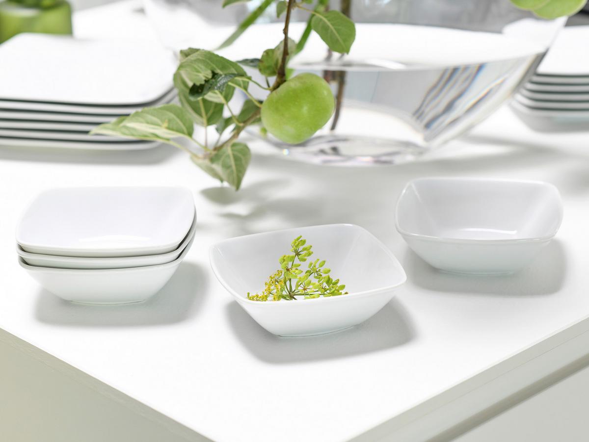 Müslischalenset Victoria Porzellan 6-Teilig - Weiß, Basics, Keramik - Creatable