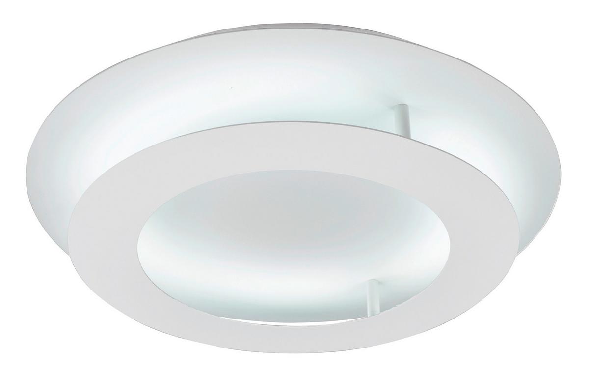 LED-Deckenleuchte 98-66183 Merle - Weiß, Design, Metall (40/40/8cm)