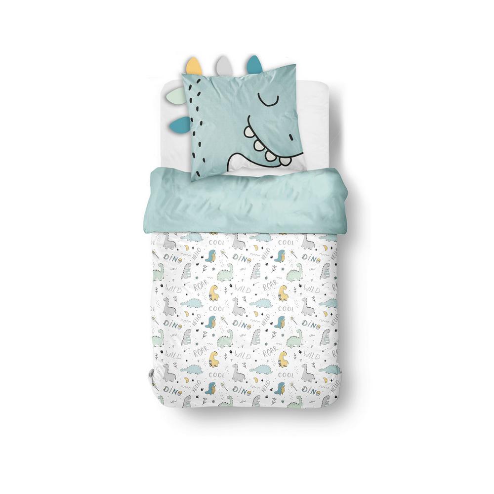 POSTEĽNÁ BIELIZEŇ Funny Dino, 140/200cm