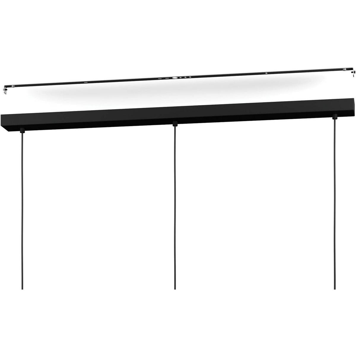 HÄNGELEUCHTE BALAMORTA-Z - Schwarz, MODERN, Metall (78/110/5,5cm) - Eglo