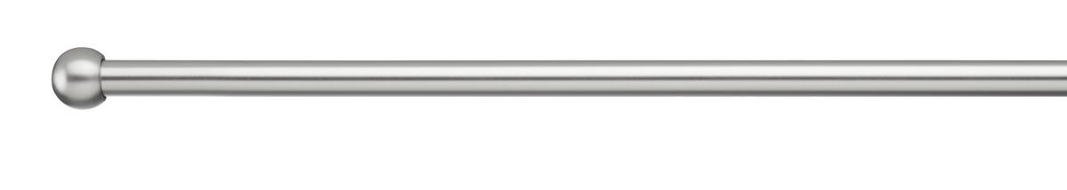 Sada tyčí na závesy Stena/strop, 160-280cm - farba ušľachtilej ocele, kov (160-280cm) - Premium Living