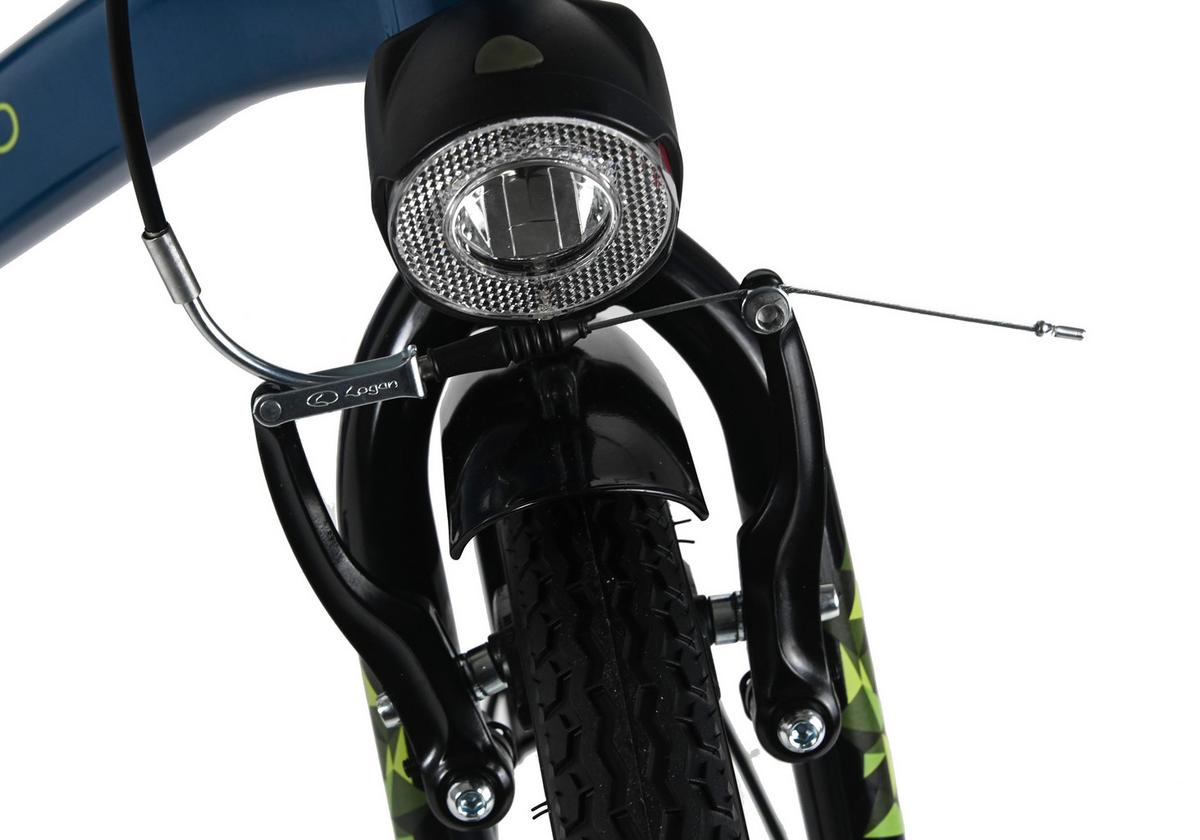 Dacapo Kinderfahrrad Bobby Blau - Blau, Basics, Metall (25/140/60cm)