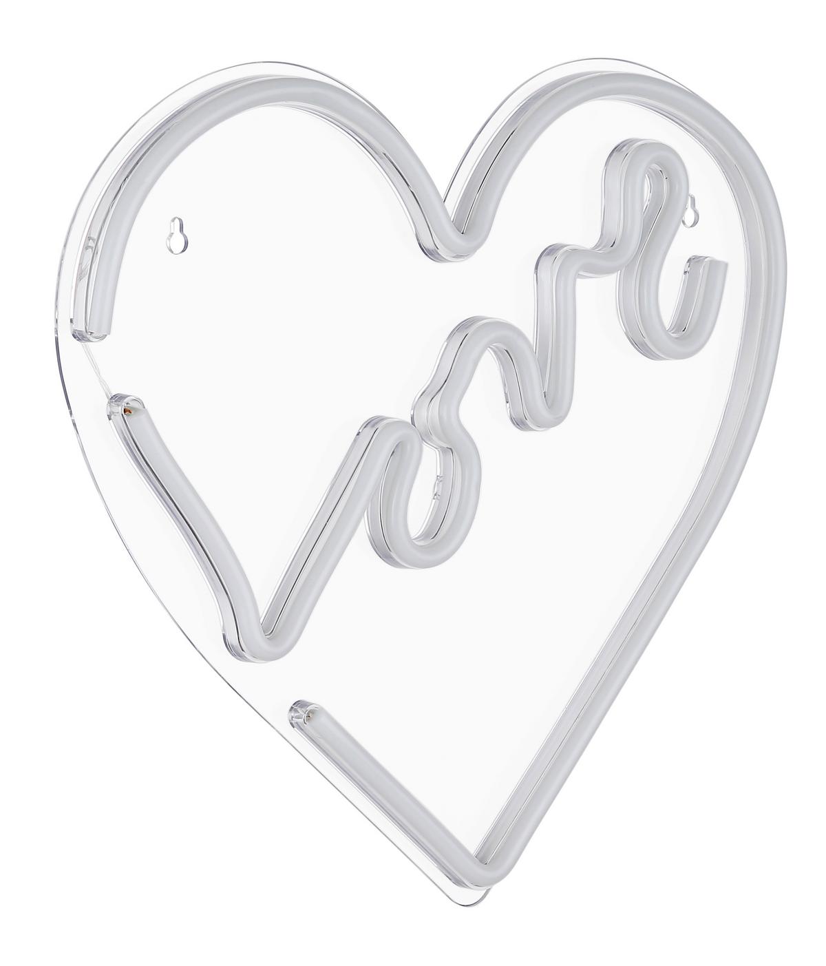 LED-Dekoleuchte 28055 - Klar/Opal, Trend, Kunststoff (35/33,5/1,6cm) - Globo