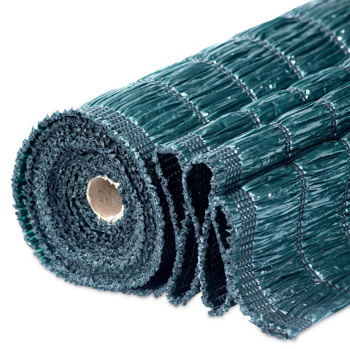 Sichtschutz Raffia Grün 120x300 Cm - Grün, Basics, Kunststoff (120/300cm)