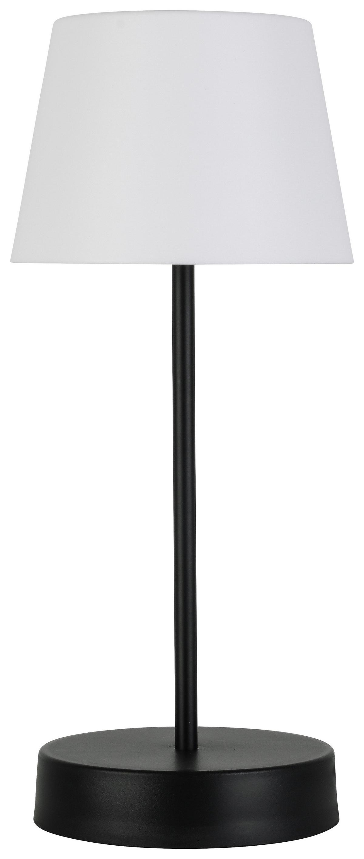 Led Asztali Lámpa Frodo - fekete/fehér, Modern, műanyag (15/33,5cm) - Luca Bessoni