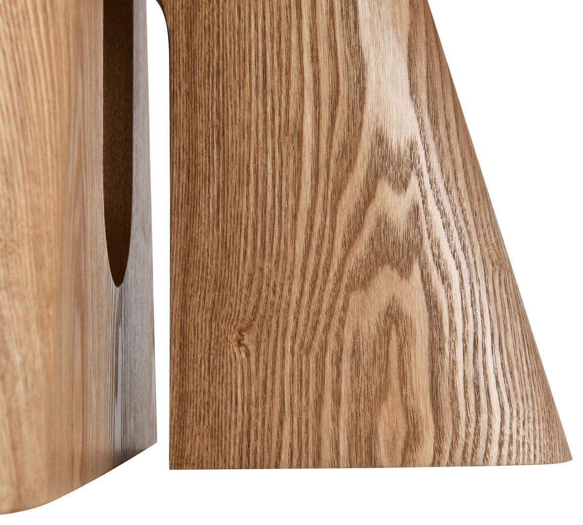 Esstisch Otis Weiß/Eichefarben D: 160 cm - Eichefarben/Weiß, MODERN, Holz/Holzwerkstoff (160/90/75cm) - Livetastic
